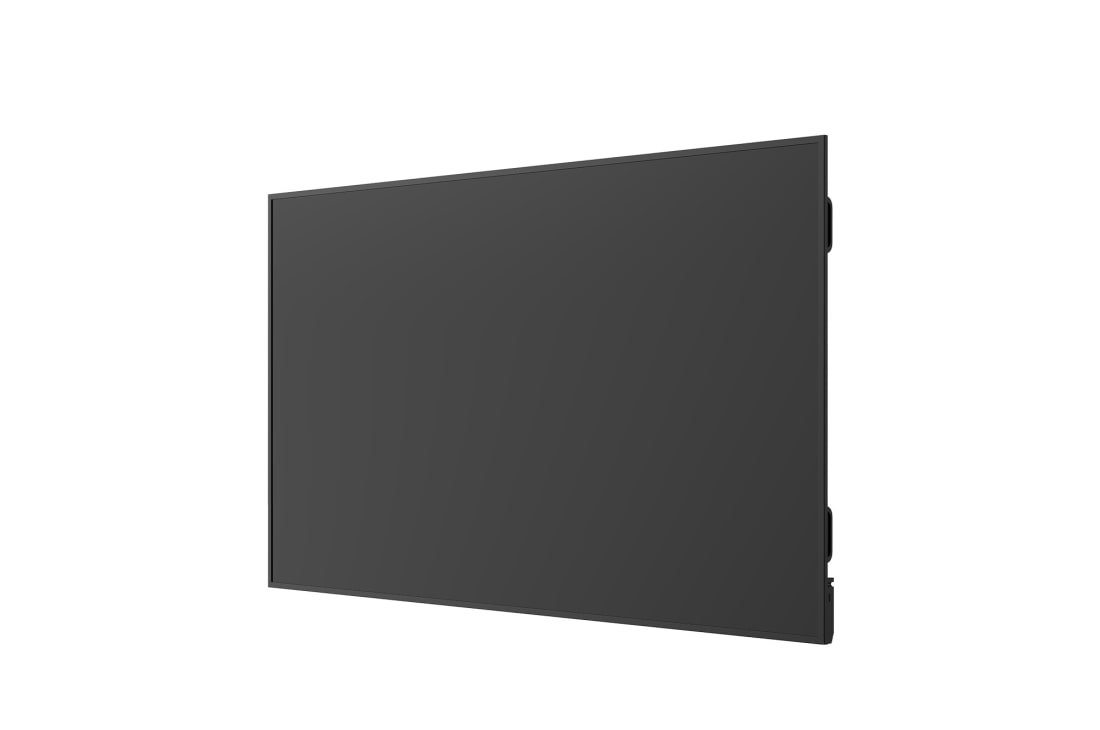 LG 98'' LG UHD Large Screen Signage Display with Anti-Glare Screen, Standard UH5Q, -45 degree side view, 98UH5Q-H, thumbnail 3