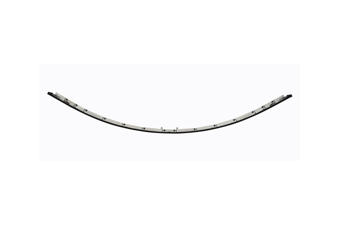 LG Flexible Curved Open Frame OLED Signage, Top view, 55EF5G-L, thumbnail 7