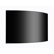 LG Flexible Curved Open Frame OLED Signage, +45 degree side view, 55EF5G-L, thumbnail 5