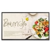 LG 32'' WebOS Signage with Smart Access, Front view with infill image, 32SM5J-B, thumbnail 1