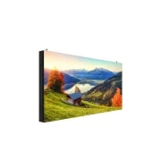 LG Ultra Light Series, +45 degree side view with inscreen, 1000x500, GSCD100-GN, thumbnail 2