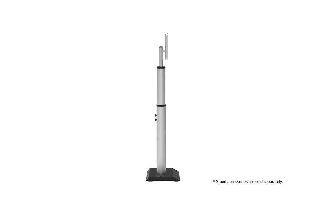 LG 2023 LG Touch Open Frame Display, 8-inch, +90 degree side view with floor stand (* Stand accessories are sold separately.), 8KC5PJ-S, thumbnail 11