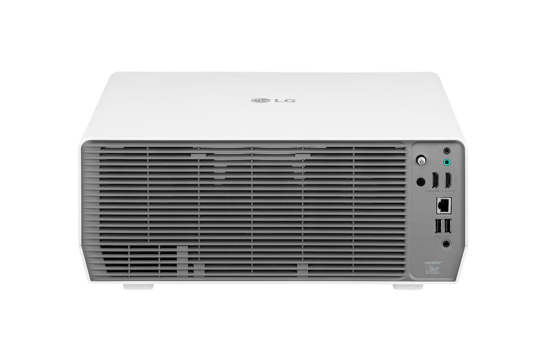 LG New LG ProBeam 4K (3840x2160) Laser Projector with 6,000 ANSI Lumens Brightness, 2024, Rear view, BU60RG, thumbnail 2