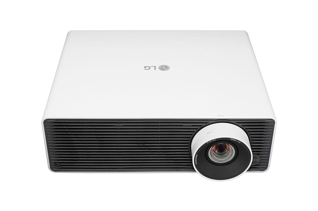 LG New LG ProBeam 4K (3840x2160) Laser Projector with 5,000 ANSI Lumens Brightness, 2024, High angle front view, BU50RG, thumbnail 14