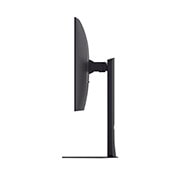 LG 32'' UltraGear™ Dual-Mode OLED gaming monitor, 2024, side view, 32GS95UV-B, thumbnail 4