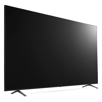 LG UHD Signage, +45 degree side view, 86UT801C0LB, thumbnail 6
