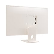 LG 27-inch FHD IPS Monitor with slim design, ThinQ control panel, Magic Remote support, 30 degree right side rear view, 27U511SA-W, thumbnail 7