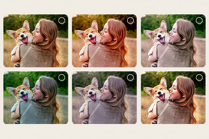 شاشة LG Smart Monitor تعرض واجهة معالج الصور AI Picture Wizard مع خيارات متعددة لنمط الصورة، مما يسلط الضوء على تخصيص الصورة المستند إلى الذكاء الاصطناعي، وتعلم التفضيل المرئي، وإعدادات الشاشة المخصصة.