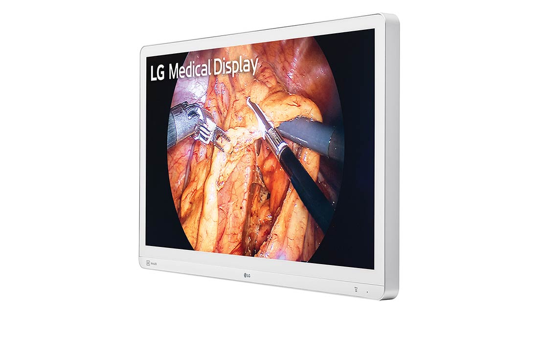 LG 31.5-inch 4K Mini-LED surgical monitor, +30 degree side view, 32HR734S-W, thumbnail 7