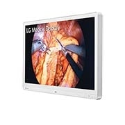 LG 31.5-inch 4K Mini-LED surgical monitor, +30 degree side view, 32HR734S-W, thumbnail 7