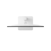 LG 27-inch 4K UHD UltraFine™ IPS Monitor with HDR10 feature and high brightness, overhead view, 27US550-W, thumbnail 12