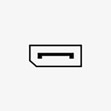 DisplayPort icon.	