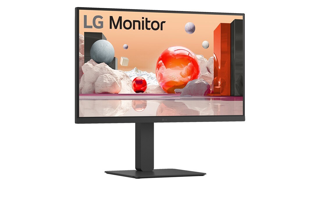 LG 27-inch IPS FHD Monitor with 100Hz refresh rate, USB-C™, and built-in speakers, +15 degree side view, 27BA650-B, thumbnail 2
