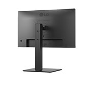 LG 24” Full HD IPS Monitor with USB Type-C™, rear perspective view, 24BA650-B, thumbnail 7