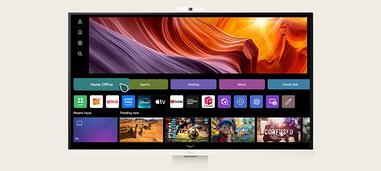 A video showcasing home office features on WebOS.	