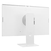 LG  31.5-inch IPS Smart Monitor with 4K UHD resolution and webOS system, rear perspective view, 32U850SA-W, thumbnail 13