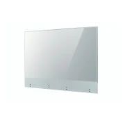 LG Transparent OLED Touch Signage, -45 degree side view, 55EW5TF-A, thumbnail 3