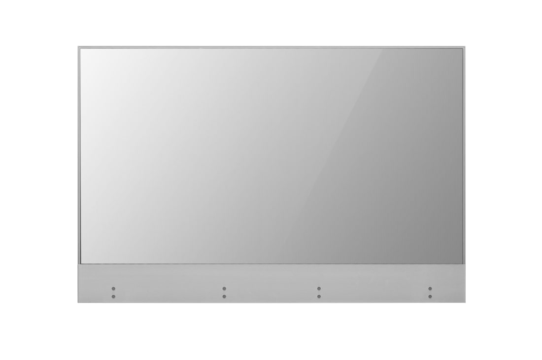 LG Transparent OLED Signage, Front view , 55EW5G-A, thumbnail 3