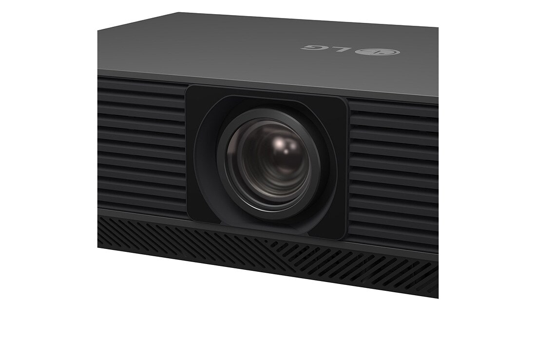 LG ProBeam 4K laser projector with a screen size from 40 to 300 inches and 7000 ANSI lumens brightness, -15 Degree side view, BU70QGT, thumbnail 6