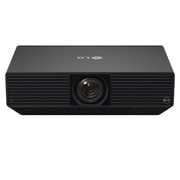 LG ProBeam 4K laser projector with a screen size from 40 to 300 inches and 7000 ANSI lumens brightness, Front view, BU70QGT, thumbnail 1