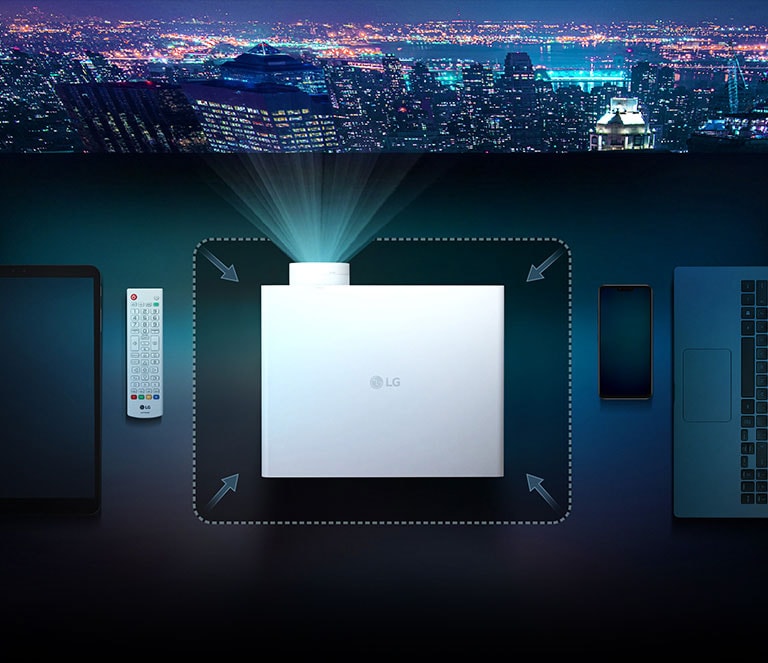 The Smallest 4K 5,000 ANSI Projector : Perfectly Compact Size