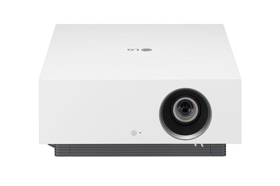 LG CineBeam AU810PW 4K UHD Dual Laser Smart Home Theater Projector, Front view, AU810PW, thumbnail 0