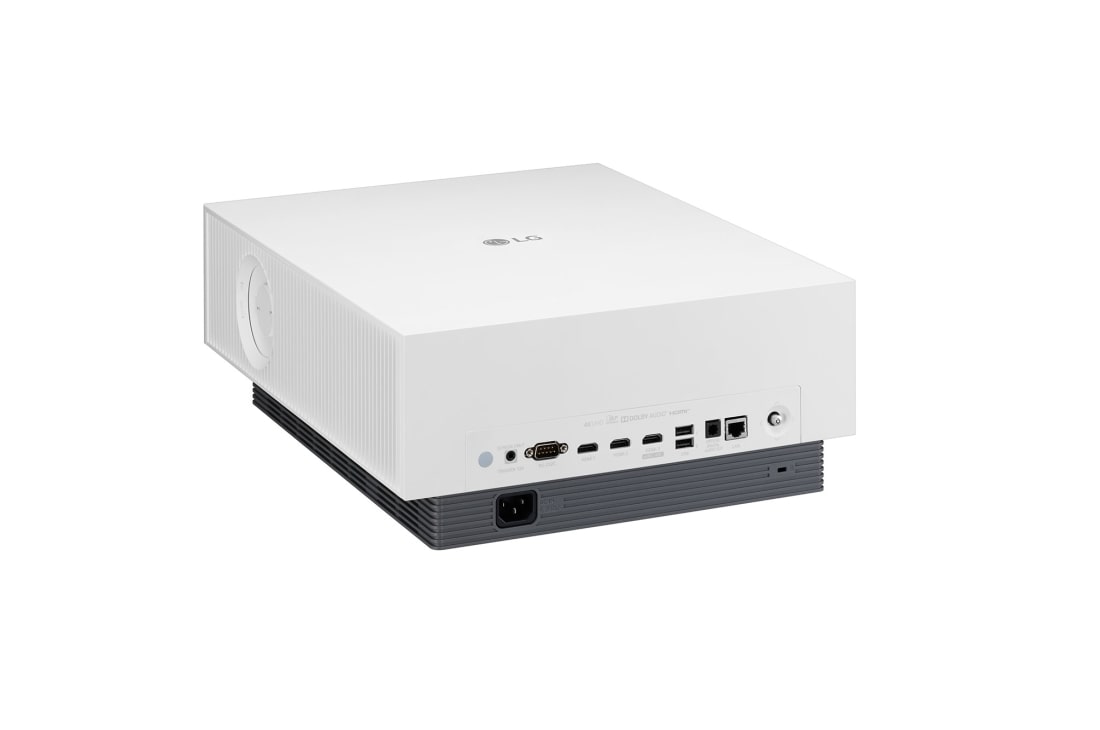 LG CineBeam AU810PW 4K UHD Dual Laser Smart Home Theater Projector, +15 Degree rear view, AU810PW, thumbnail 7