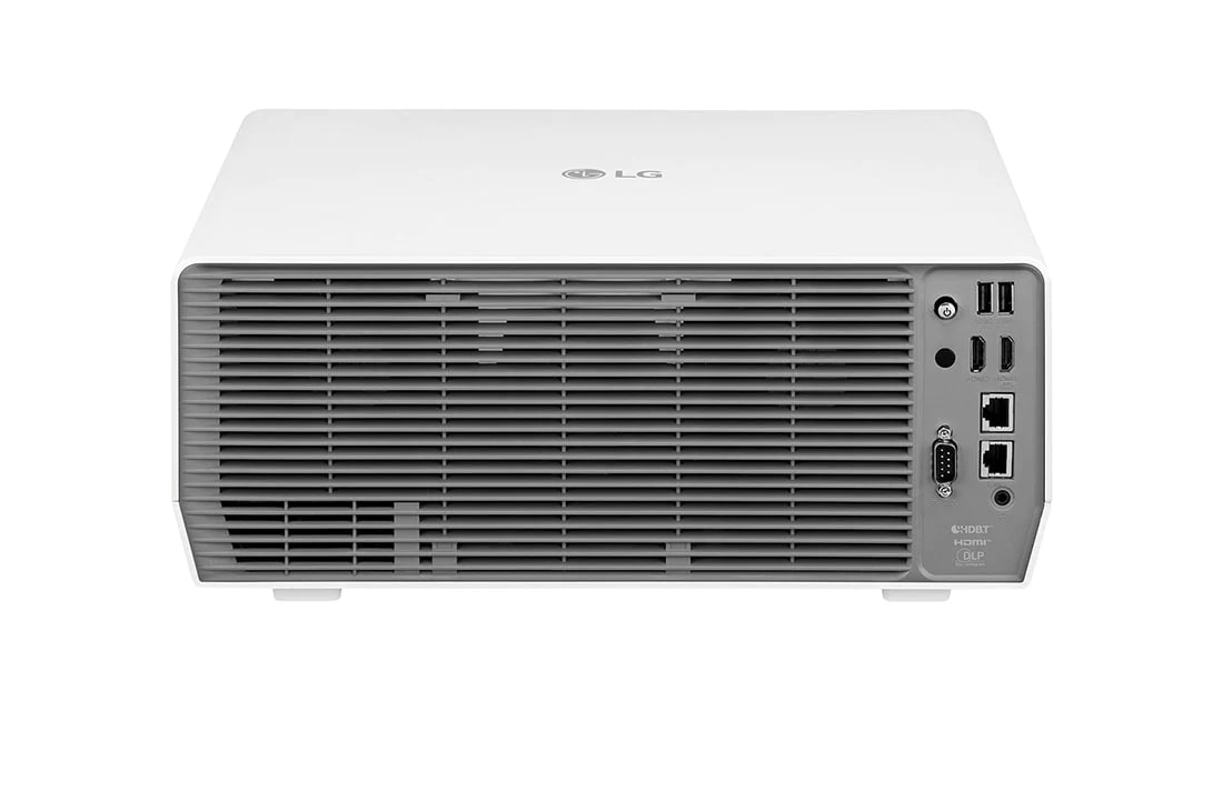 LG ProBeam BU60PST 4K UHD Bluetooth Projector with 6,000 lumens, up to 20,000 hrs. life and Wireless & Bluetooth Connection, Rear view, BU60PST, thumbnail 2