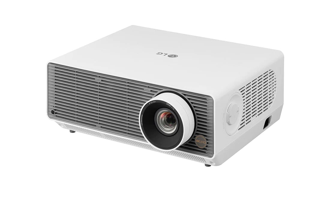 LG ProBeam BU60PST 4K UHD Bluetooth Projector with 6,000 lumens, up to 20,000 hrs. life and Wireless & Bluetooth Connection, -15 Degree side view, BU60PST, thumbnail 5