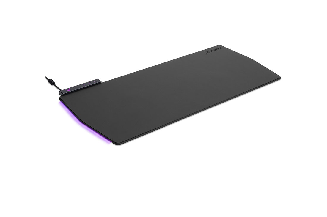 LG UltraGear™ Gaming Pad, LG-UGP90HB-B-+30 degree side view, UGP90HB-B, thumbnail 4