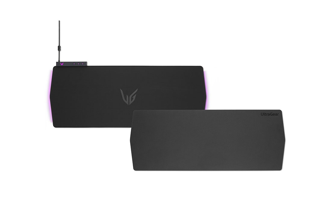 LG UltraGear™ Gaming Pad, LG-UGP90HB-B-Top view of Gaming pad with RGB light with separated pad, UGP90HB-B, thumbnail 10