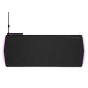 LG UltraGear™ Gaming Pad, LG-UGP90HB-B-Top view of Lower-side with RGB Lighting, UGP90HB-B, thumbnail 2