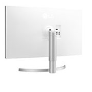 LG 31.5'' UHD 4K (3840x2160) HDR IPS Monitor,  +15 degree rear view, 32UN650-W, thumbnail 7