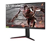 LG ﻿31.5'' UltraGear™ Full HD Gaming Monitor with 165Hz, 1ms MBR and NVIDIA® G-SYNC® Compatible,  -15 Degree Side View, 32GN550-B, thumbnail 2