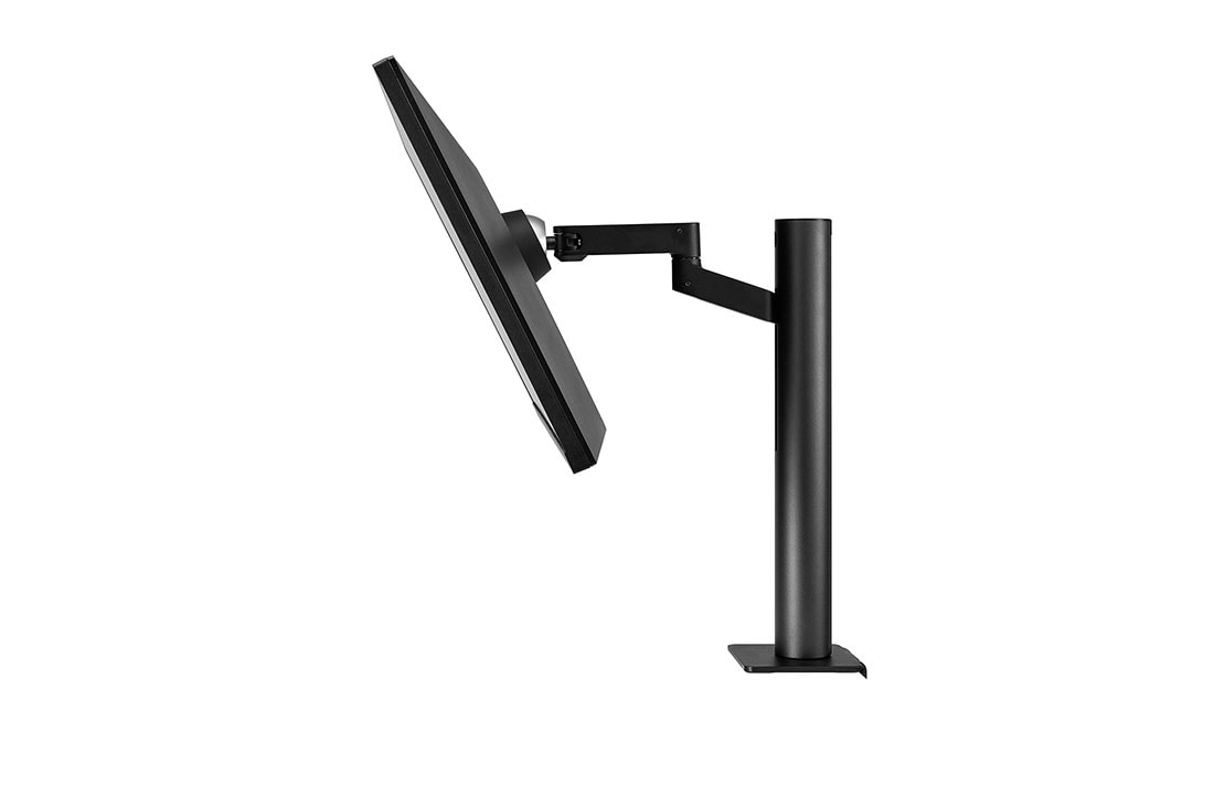 LG UltraWide™ QHD IPS HDR Monitor Ergo, side view of monitor tilted -25 degrees, 34WN780-B, thumbnail 6