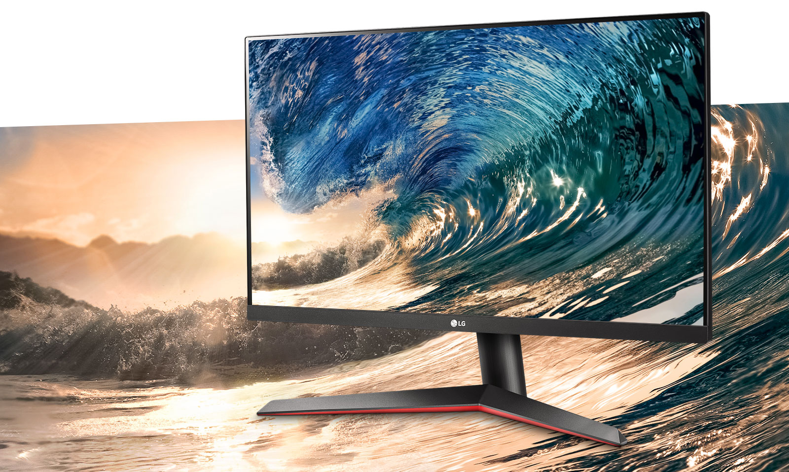 Sundeer LG モニター IPS 24MP60G-B Full HD LG 23.8 (60.4 cm) Full HD IPS Display with AMD FreeSync