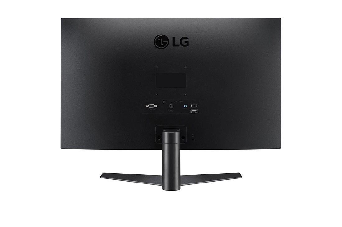 LG AMD FreeSync 27 Inch Monitor Full HD IPS Display, rear view, 27MP60G-B, thumbnail 6