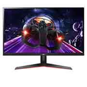 LG AMD FreeSync 27 Inch Monitor Full HD IPS Display, front view, 27MP60G-B, thumbnail 1