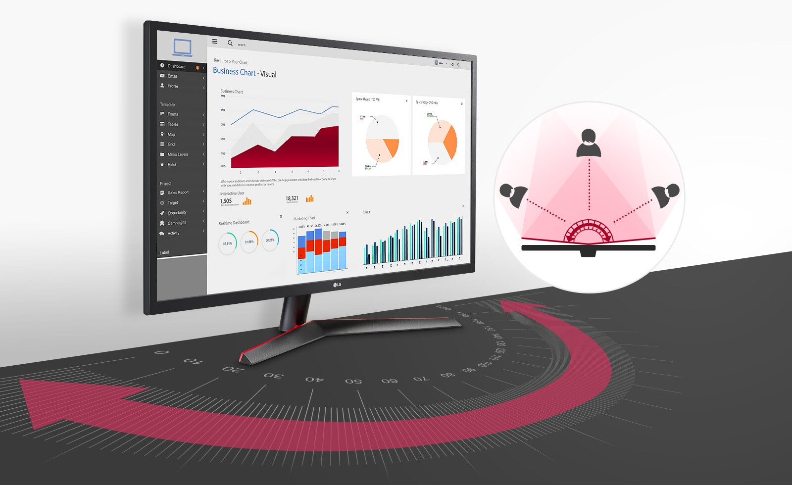 Full HD IPS Display : True Color at Wide Angles.