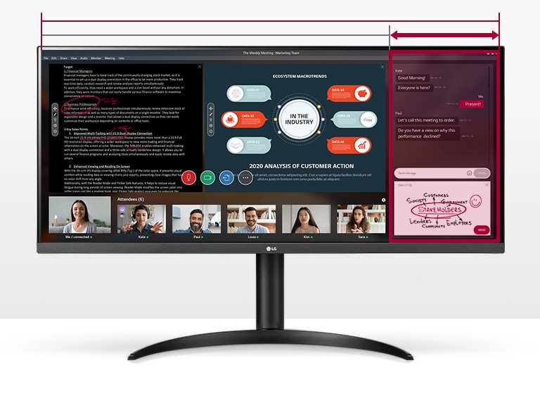 LG 34'' 21:9 UltraWide™ Full HD with AMD FreeSync™