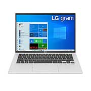 LG gram 14'' Ultra-Lightweight and Slim Laptop with Intel® Evo 11th Gen Intel® Core™ i7 Processor and Iris® Xe Graphics, LG gram 14'' Ultra-Lightweight and Slim Laptop with Intel® Evo 11th Gen Intel® Core™ i7 Processor and Iris® Xe Graphics, Front view, 14Z90P-G.AA78E1, 14Z90P-G, thumbnail 1
