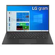 LG 14 Inch Laptop - Best Lightweight Intel Laptop, LG gram 14'' Ultra-Lightweight and Slim Laptop with Intel® Evo 11th Gen Intel® Core™ i7 Processor and Iris® Xe Graphics, Front view, 14Z90P-G.AA79E1, 14Z90P-G, thumbnail 1