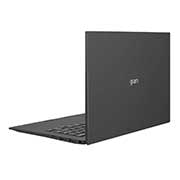 LG 14 Inch Laptop - Best Lightweight Intel Laptop, LG gram 14'' Ultra-Lightweight and Slim Laptop with Intel® Evo 11th Gen Intel® Core™ i7 Processor and Iris® Xe Graphics, +30 degree rear view and cover open, 14Z90P-G.AA79E1, 14Z90P-G, thumbnail 7