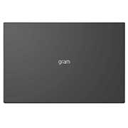 LG 14 Inch Laptop - Best Lightweight Intel Laptop, LG gram 14'' Ultra-Lightweight and Slim Laptop with Intel® Evo 11th Gen Intel® Core™ i7 Processor and Iris® Xe Graphics, Top view and cover closed, 14Z90P-G.AA79E1, 14Z90P-G, thumbnail 14