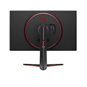 LG 32 Inch UltraGear™ Nano IPS 1ms Gaming Monitor With NVIDIA® G-SYNC® Compatibility, 165Hz Refresh Rate, rear view, 32GP850-B, thumbnail 6