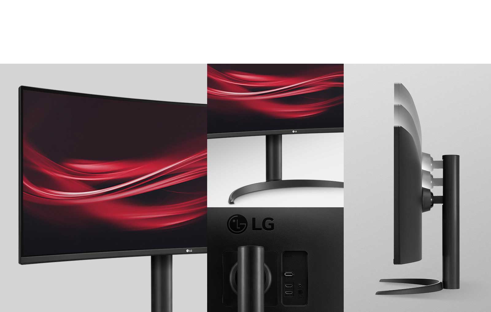 Ergonomic design with features of One Click Stand, Height and tilt adjustment.