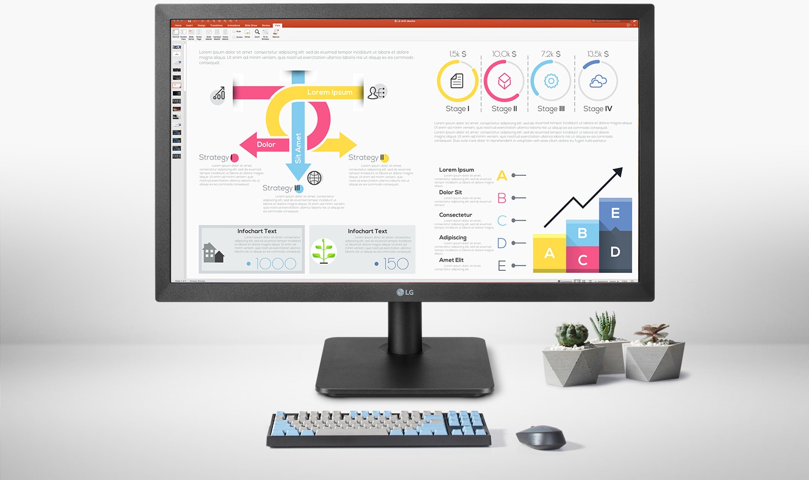 21.45" Full HD Display : Vibrant and Accurate Color.