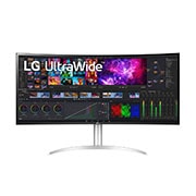 LG 39.7'' Curved UltraWide™ 5K2K Nano IPS Display, front view, 40WP95C-W, thumbnail 1