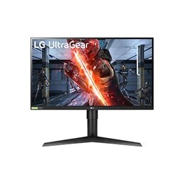 LG 27 Inch UltraGear Gaming Monitor, QHD IPS 1ms Monitor, G-Sync Compatibility, 144Hz Refresh Rate, Adjustable Stand  2