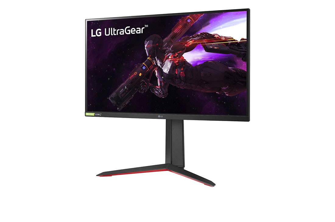 LG UltraGear 32 Inch Gaming Monitor, QHD IPS 1ms Monitor, 165Hz Refresh Rate, NVIDIA® G-SYNC® Compatibility, -15 degree side view, 32GP750-B, thumbnail 10